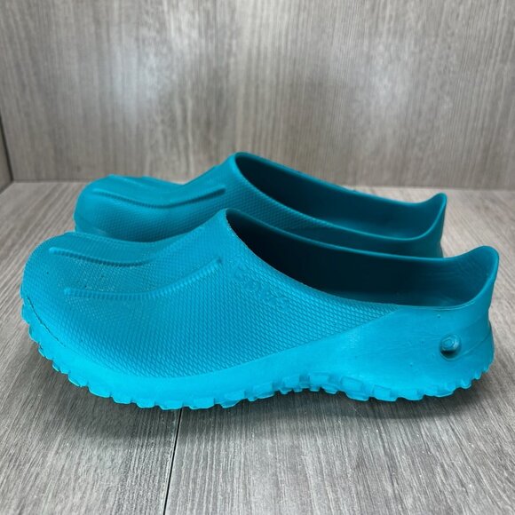 Birkenstock Birki’s Clogs Womens 35 Low Top Slip On Anti-Slip Lightweight Blue - Picture 2 of 10